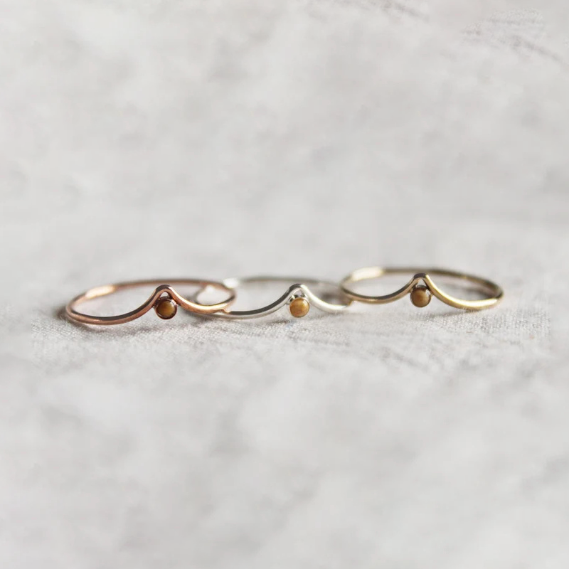 Dainty Mustard Seed Ring 925 Sterling Silver Faith Jewelry Move Mountains Nique Biblical Gift Matthew 17:20