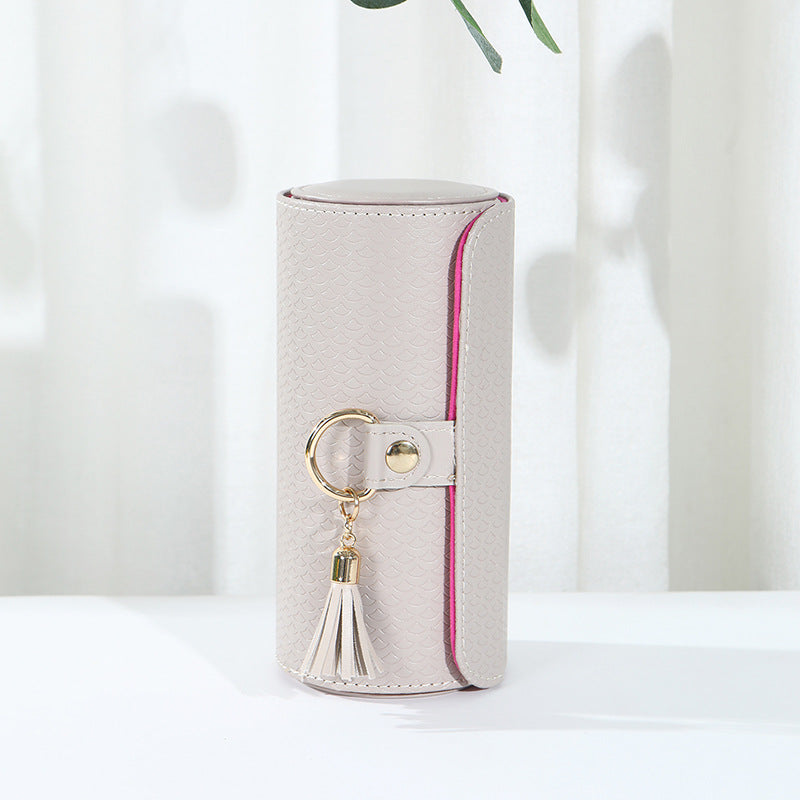🔥Hot Sale50% OFF😍Portable cylindrical multi-layer jewelry box