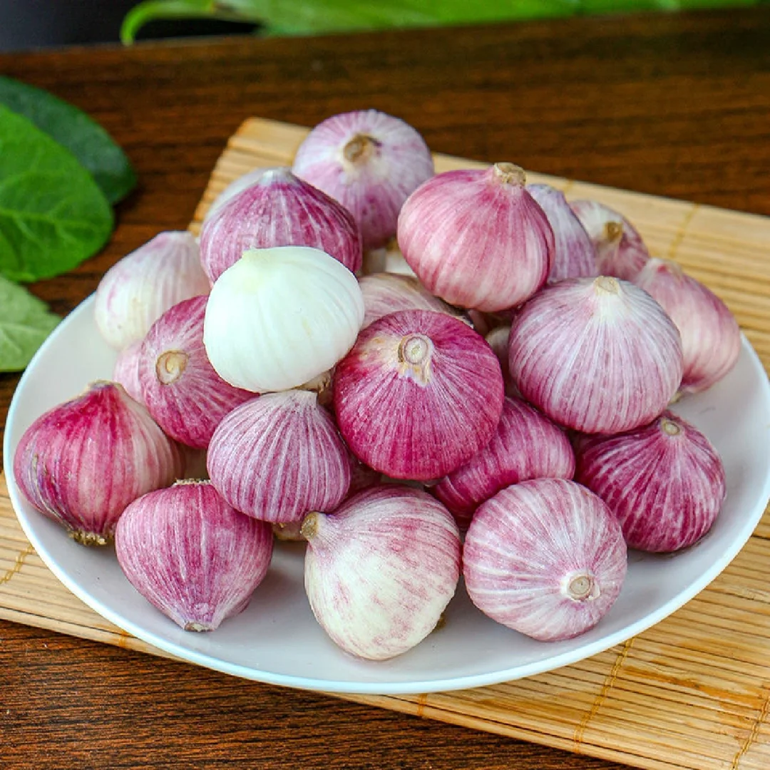 🎉🎉Delicious secrets in the kitchen – purple-skinned garlic