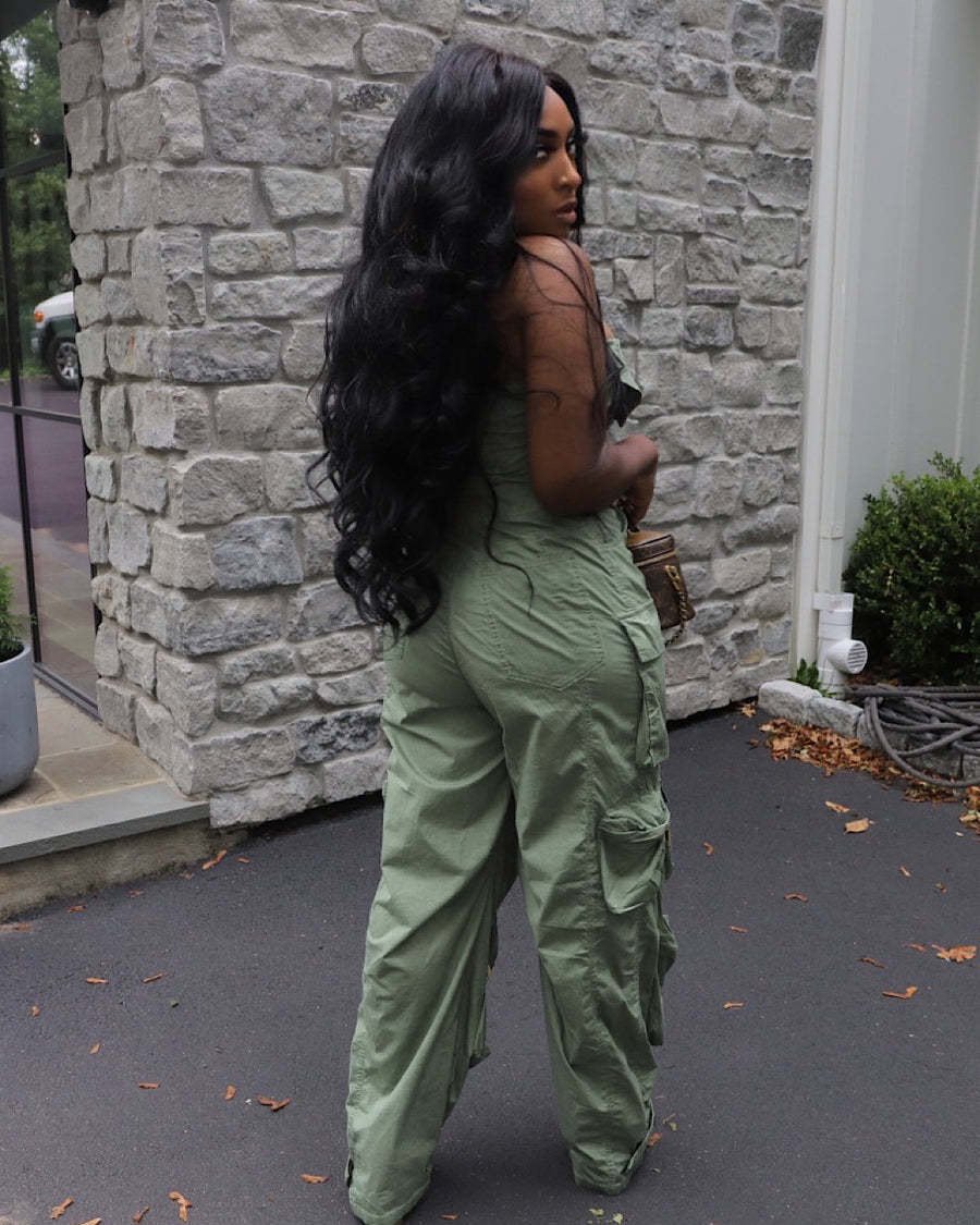 anyfreebie™-Luxe Edition Cargo Jumpsuit