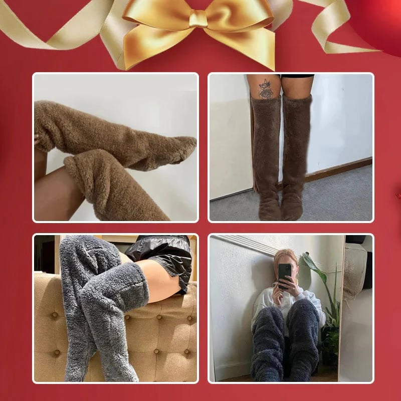 🏆🎁Buy 1 Get 1 Free  ⏰💥Goose Down Knee Socks!🧦⛄