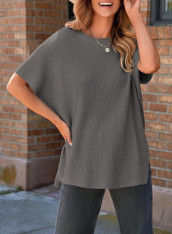 🔥Women's Lightweight Short Sleeve Sweater