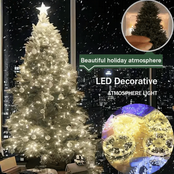 ⭐🎄 Copper Wire Firecracker Light String