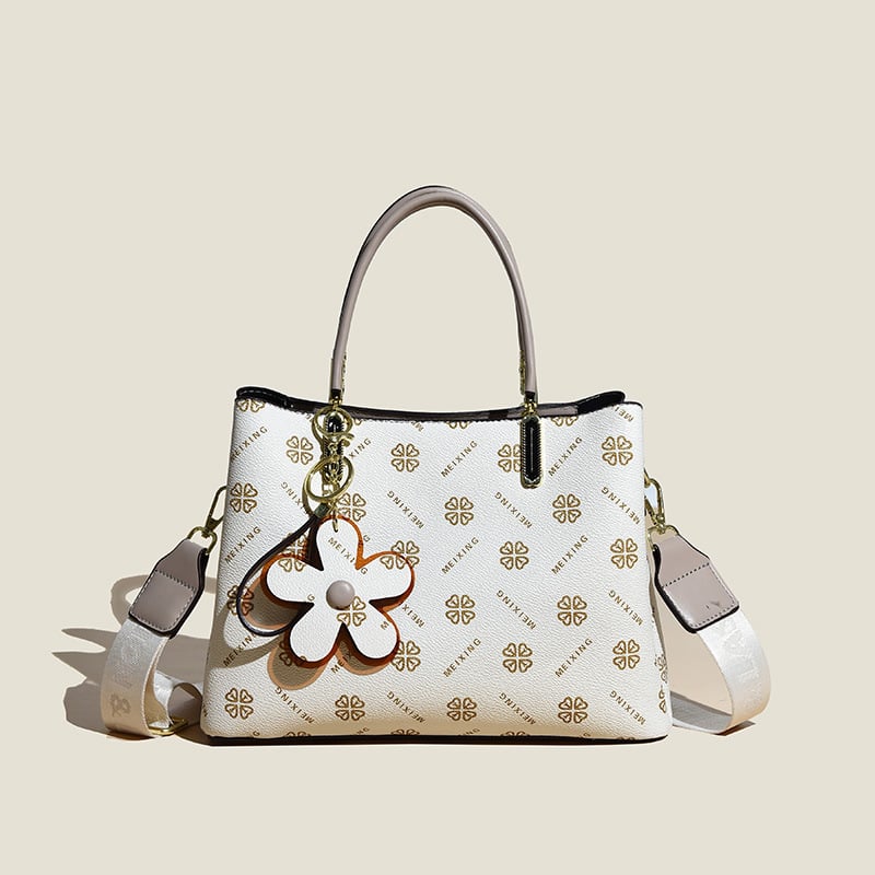 Leather Tote Bag Retro Backpack