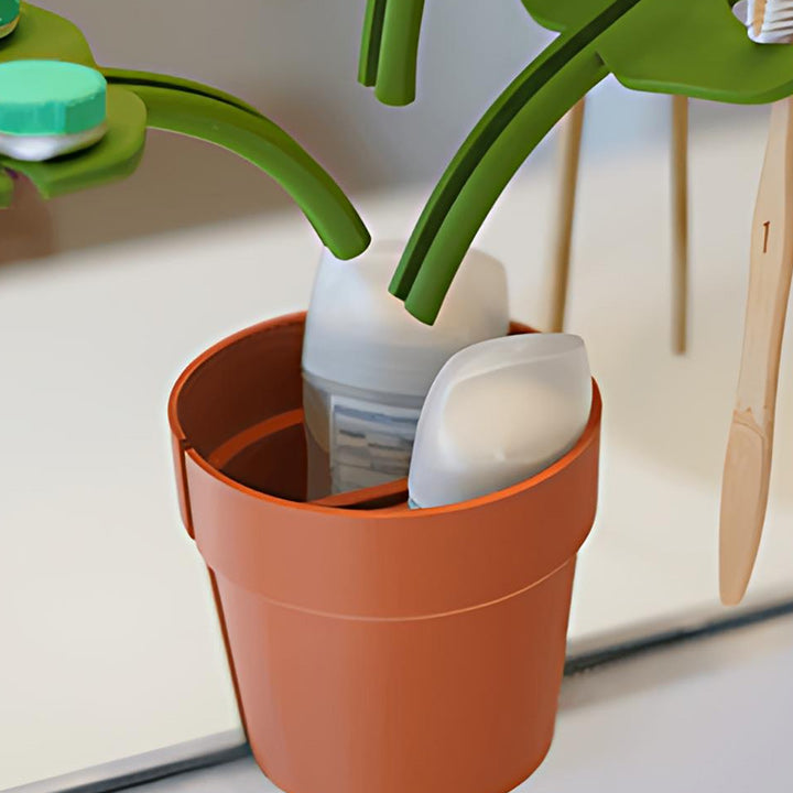 🪴50% OF☘️monstera leaf pattern bathroom storage racks