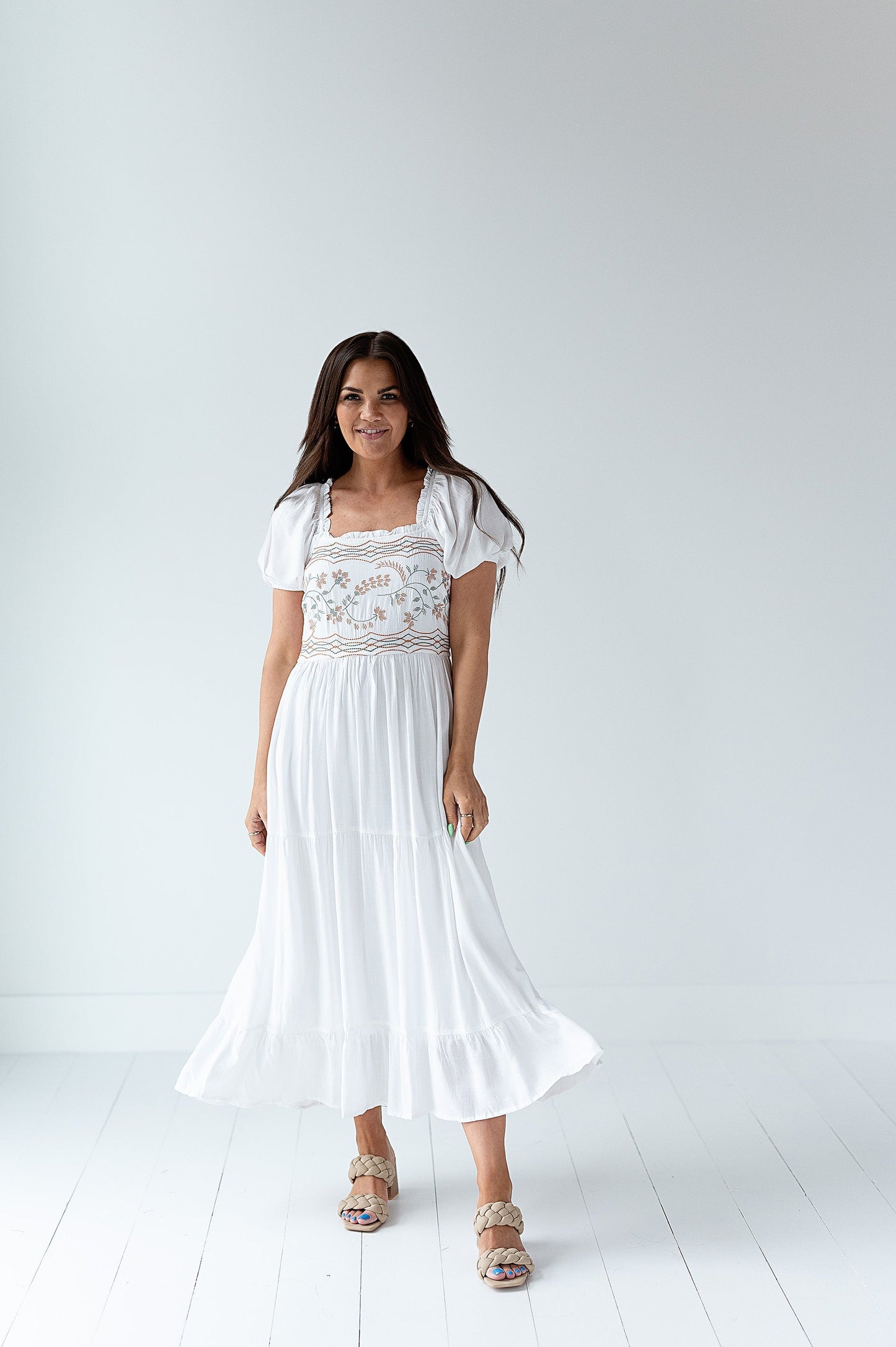 loveedsTM-Maizie Embroidered Dress