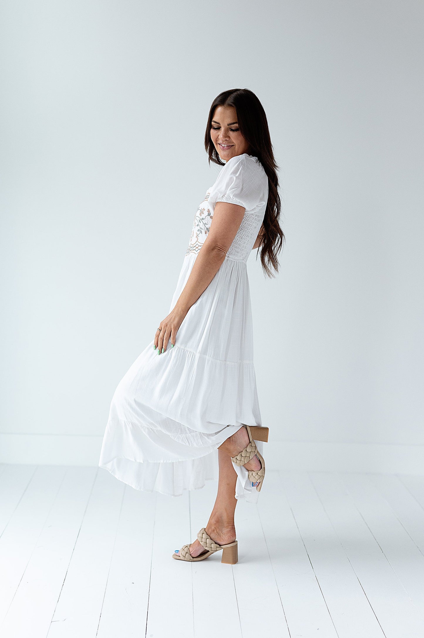loveedsTM-Maizie Embroidered Dress