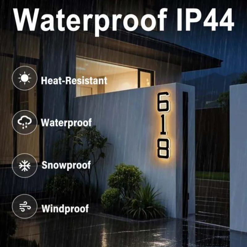 🔥This week's hot sale🔥Powered LED House Numbers