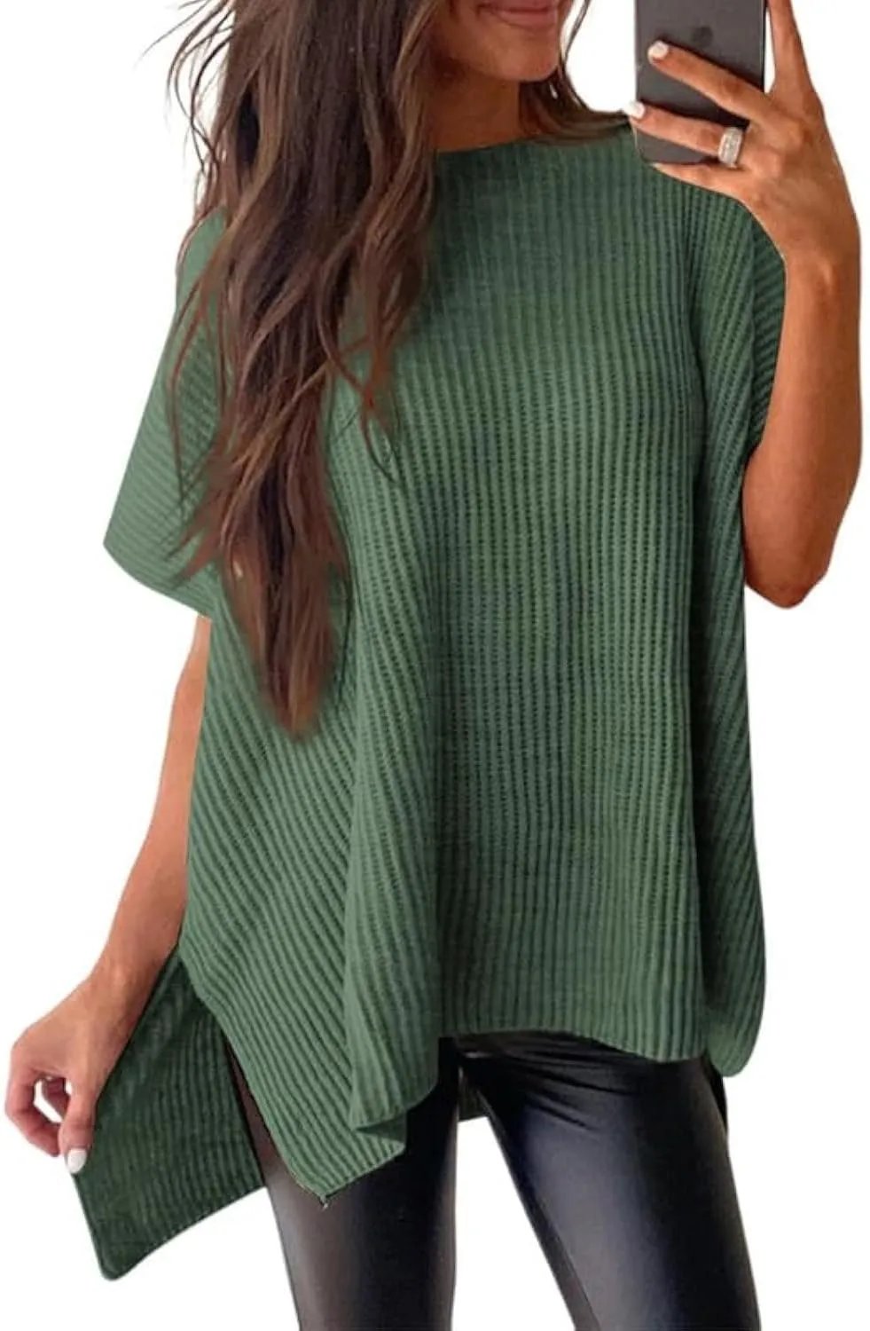 🔥Women's Lightweight Short Sleeve Sweater