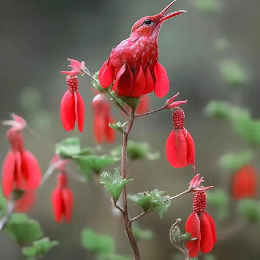 Scarlet Songbird Flower Seeds