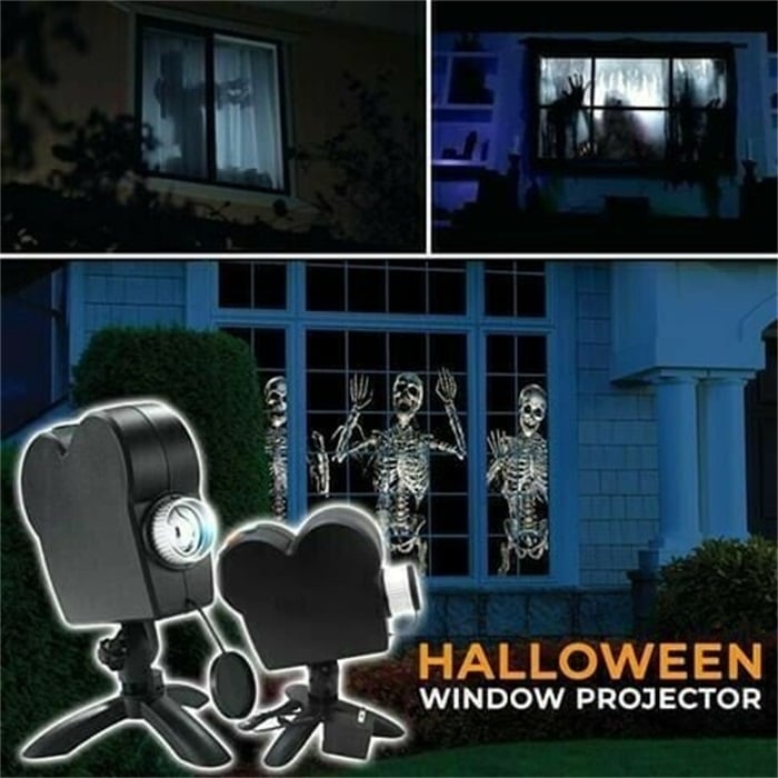 🔥Hot Sale 60% OFF💀 2025 New Upgrade Halloween/Christmas Holographic Projection