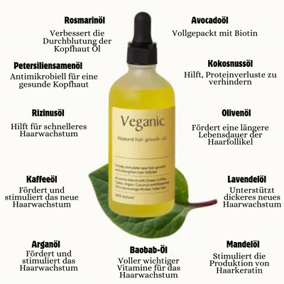 Natural hair growth oil (Now buy 1+1 free!)