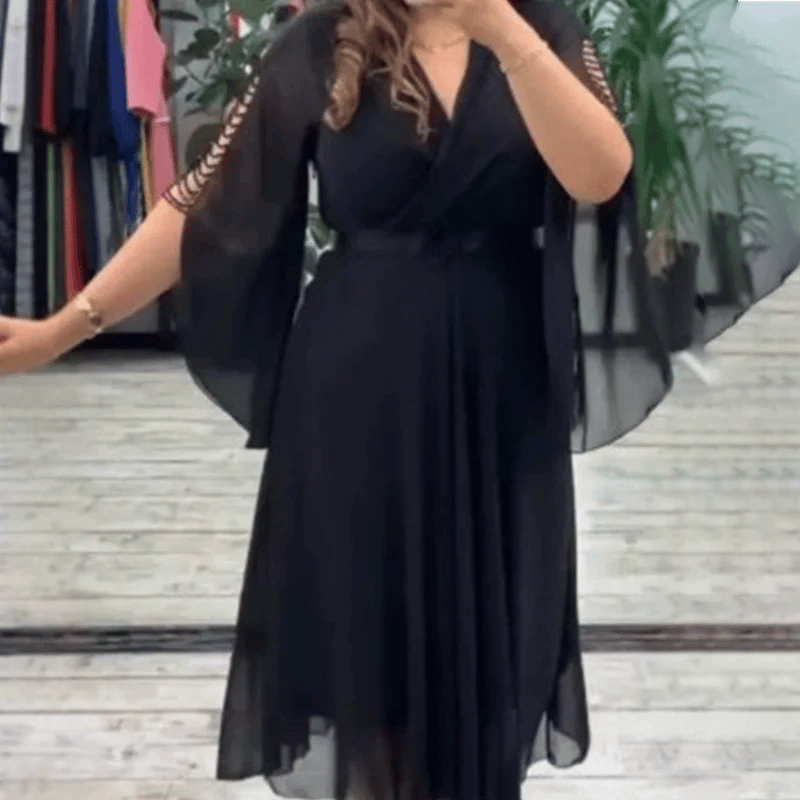 Women’s Elegant V-Neck Dress