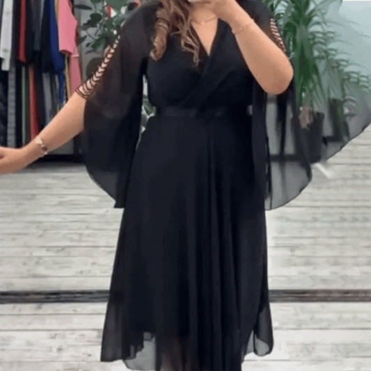 Women’s Elegant V-Neck Dress