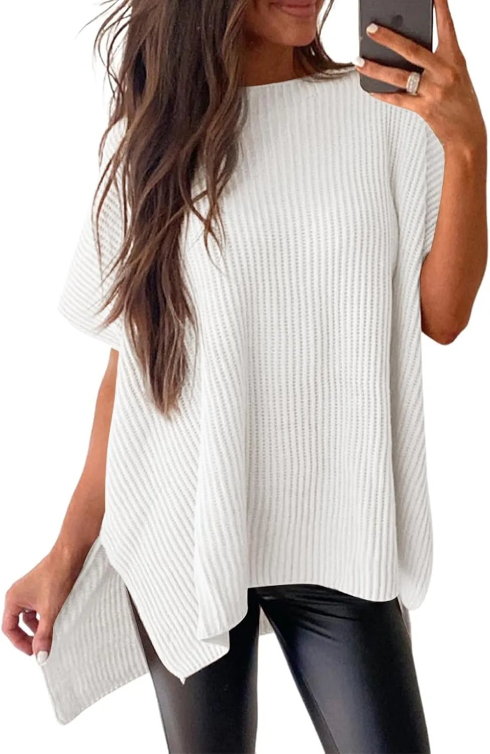 🔥Women's Lightweight Short Sleeve Sweater