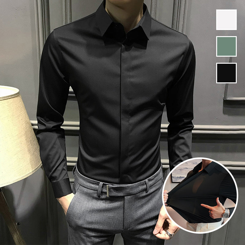 Men's Wrinkle-Free Button-Down Shirt