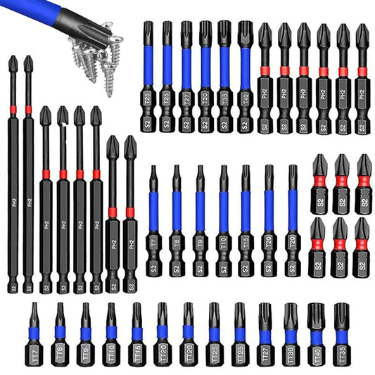 Eptchn 46 pcs Magnetic Impact Nut Driver Set
