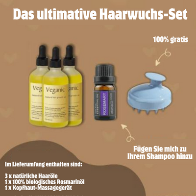 Natural hair growth oil (Now buy 1+1 free!)
