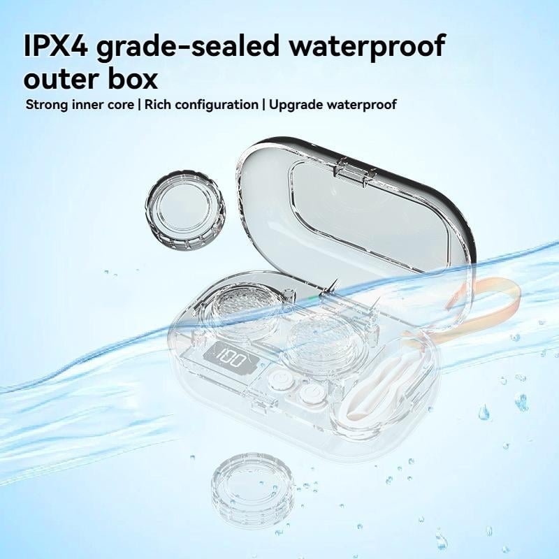 Ultrasonic Rechargeable Contact Lens Cleaner Case with Mirror✨