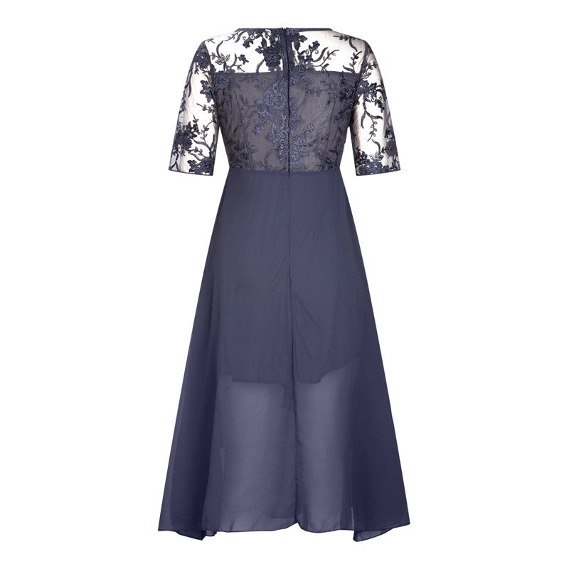 💖NEW ARRIVAL LIMITED TIME OFFER💖Elegant Embroidery Cocktail Flowy Dress
