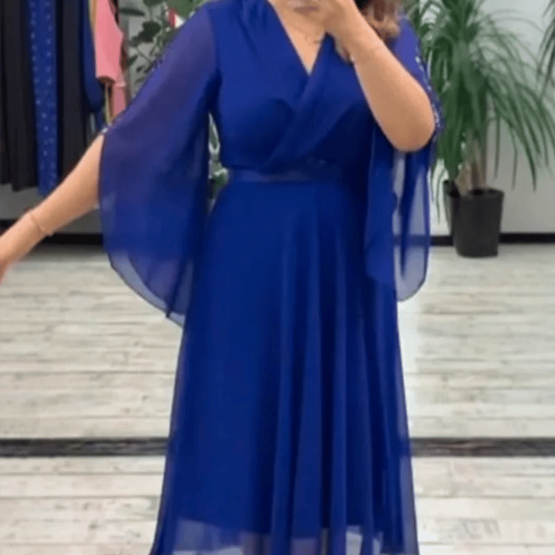 Women’s Elegant V-Neck Dress