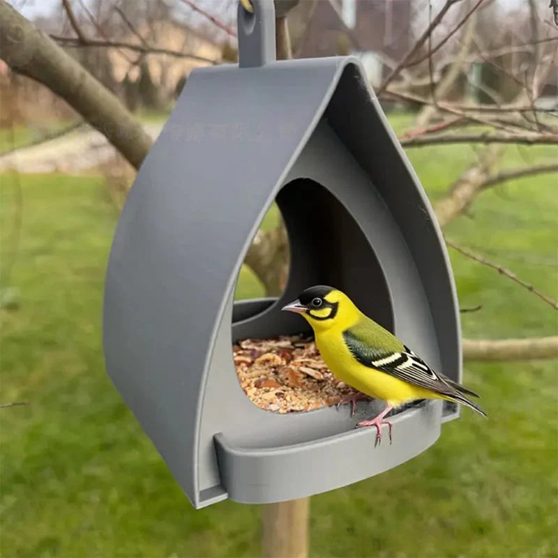 📢📢50%  OFF !! ⏰Hanging Bird Feeder for Garden with Roof
