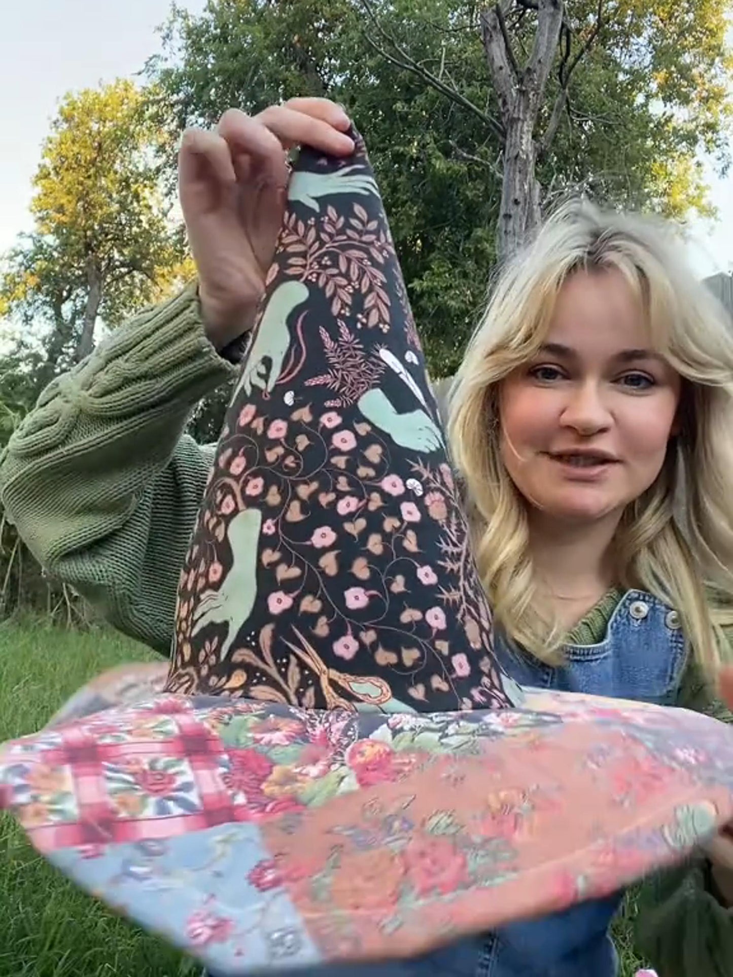 🔥🔥 The Quilted Witch Hat | Handcrafted Folk Art Hat