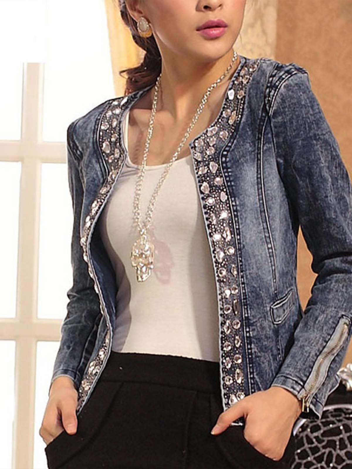 anyfreebie™-Fashion Women Denim Jacket