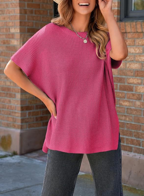 🔥Women's Lightweight Short Sleeve Sweater