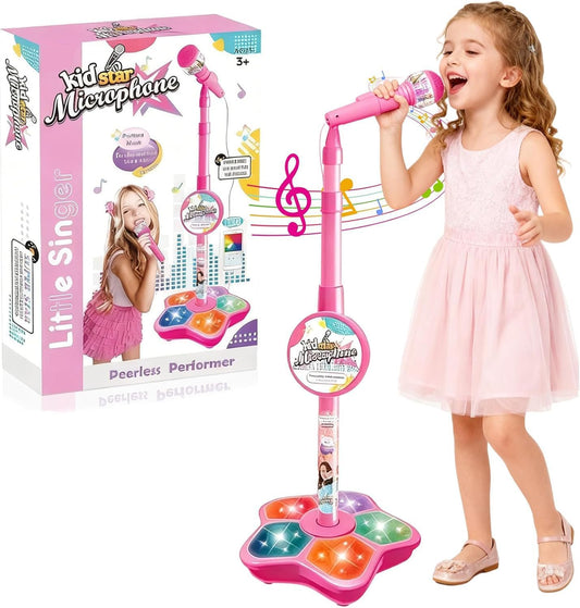 🔥This week's hot sale🔥kids microphone karaoke toy with stand