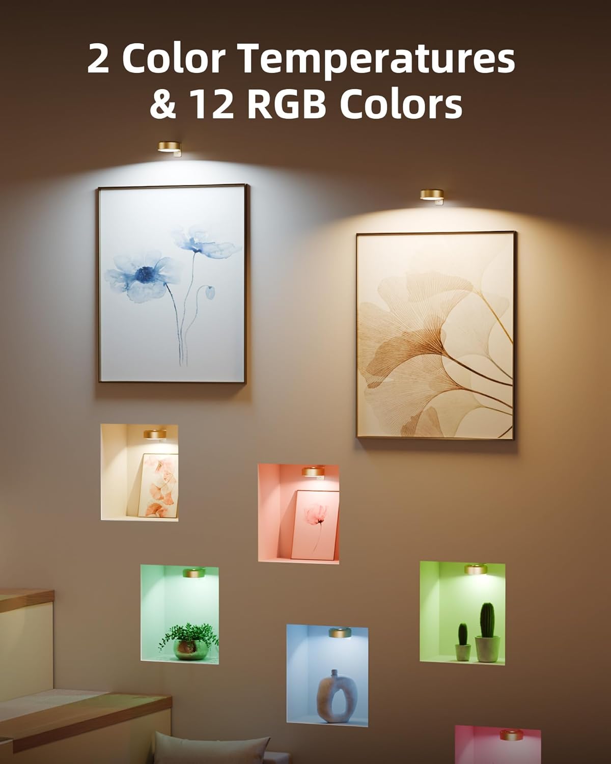 ✨Last Day 49% OFF - Magnetic Painting Light with 13 Lighting Modes