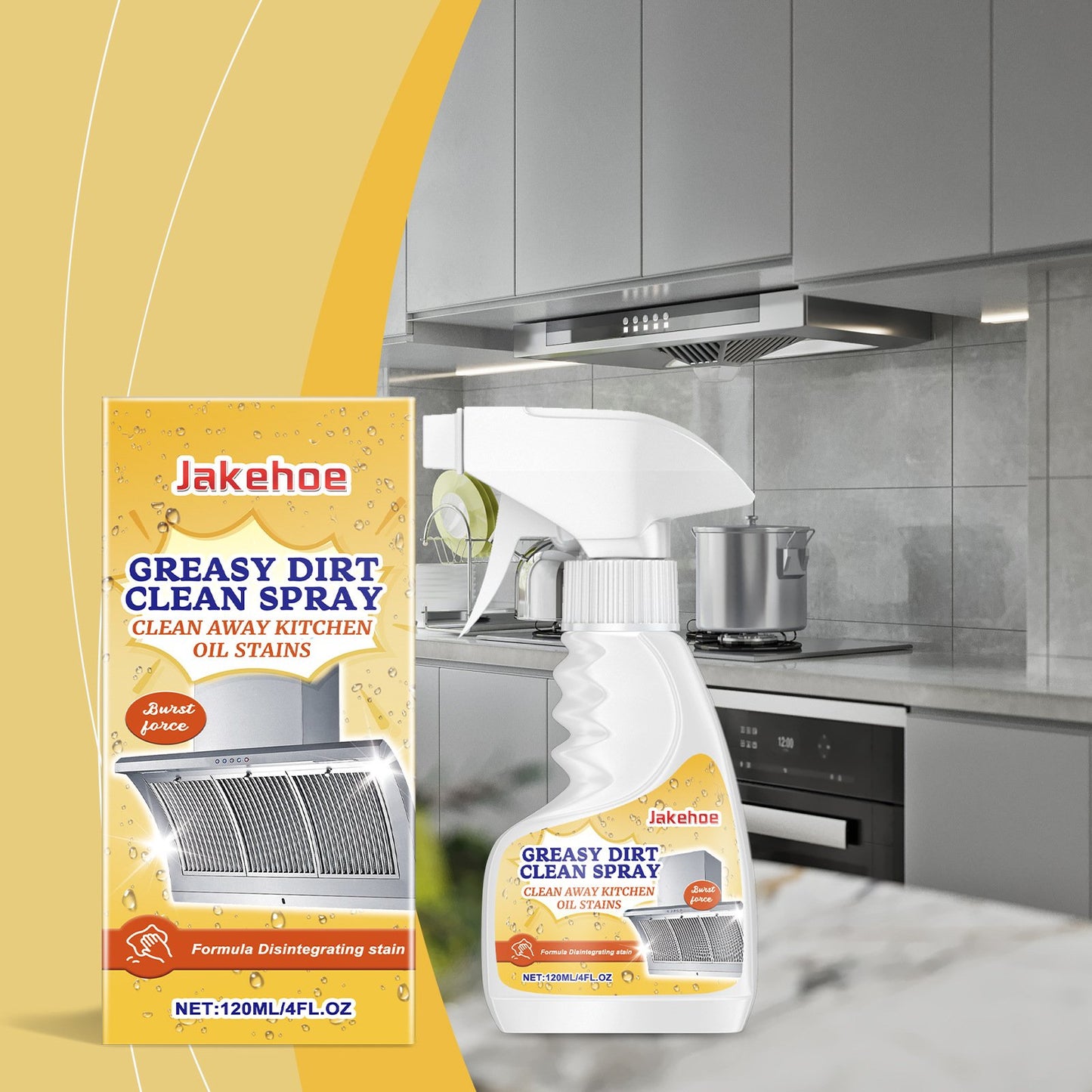 🎁✨Multi-Purpose Kitchen Heavy Oil Cleaner Spray🔥2025 Kitchen Hot Sale 🔥