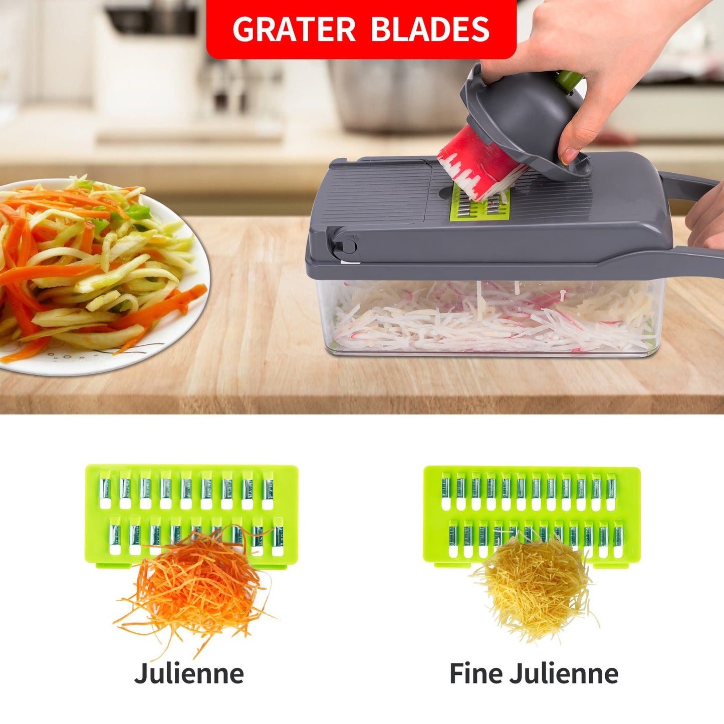15 in 1 Multifunctional vegetable chopper