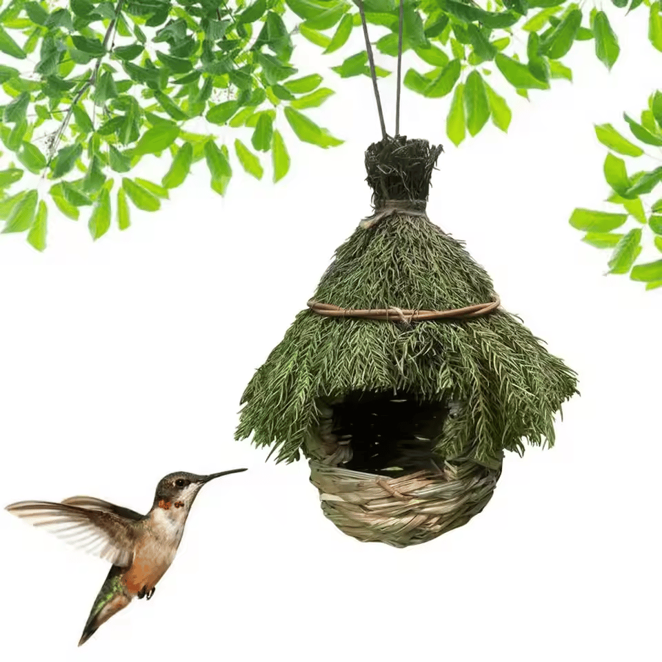 Hand-woven ventilated bird nest🐦