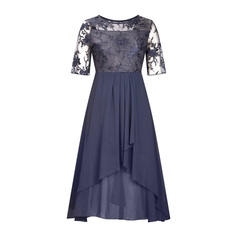 💖NEW ARRIVAL LIMITED TIME OFFER💖Elegant Embroidery Cocktail Flowy Dress