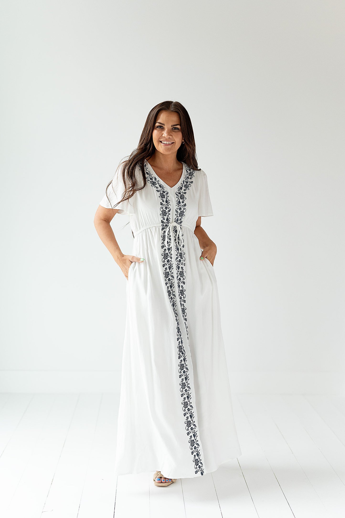 loveedsTM-Riann Embroidered Dress