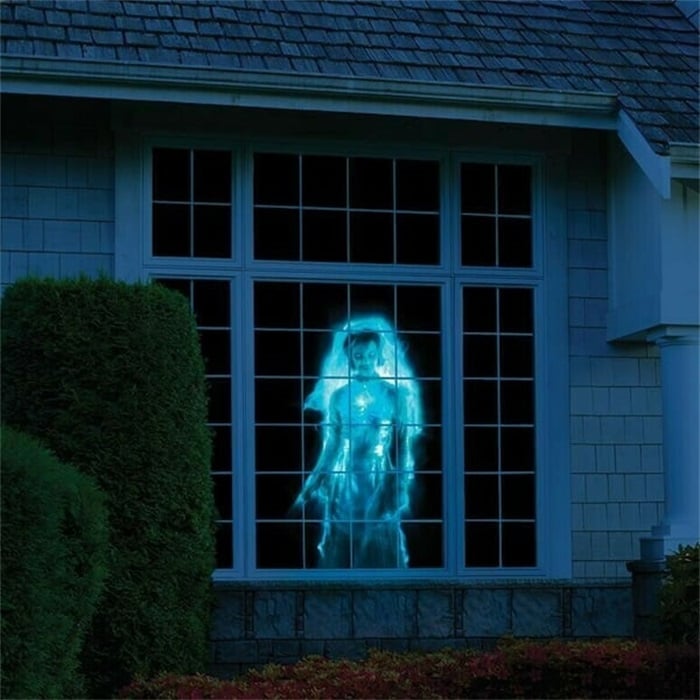 🔥Hot Sale 60% OFF💀 2025 New Upgrade Halloween/Christmas Holographic Projection