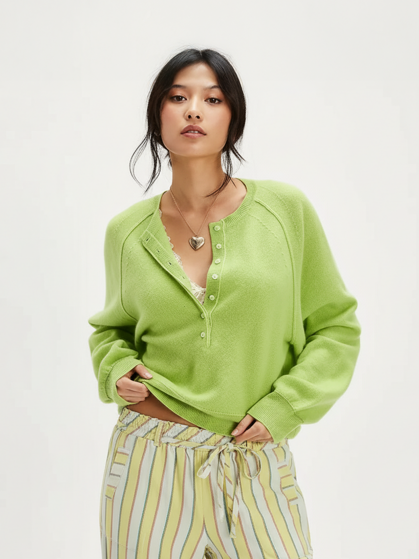 Vintage O-neck Pullover Sweater