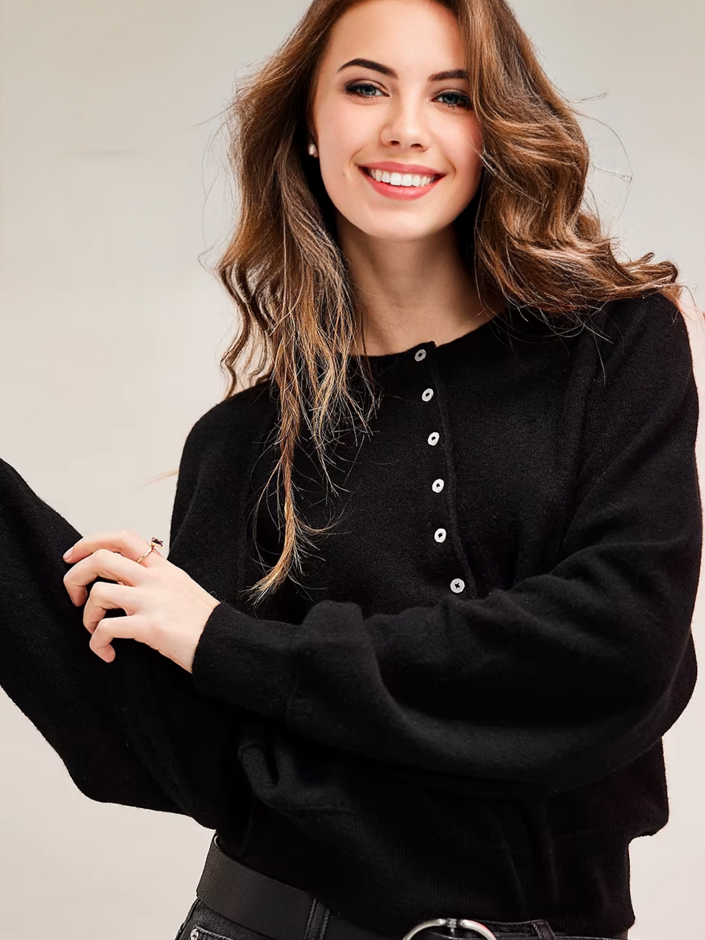 Vintage O-neck Pullover Sweater