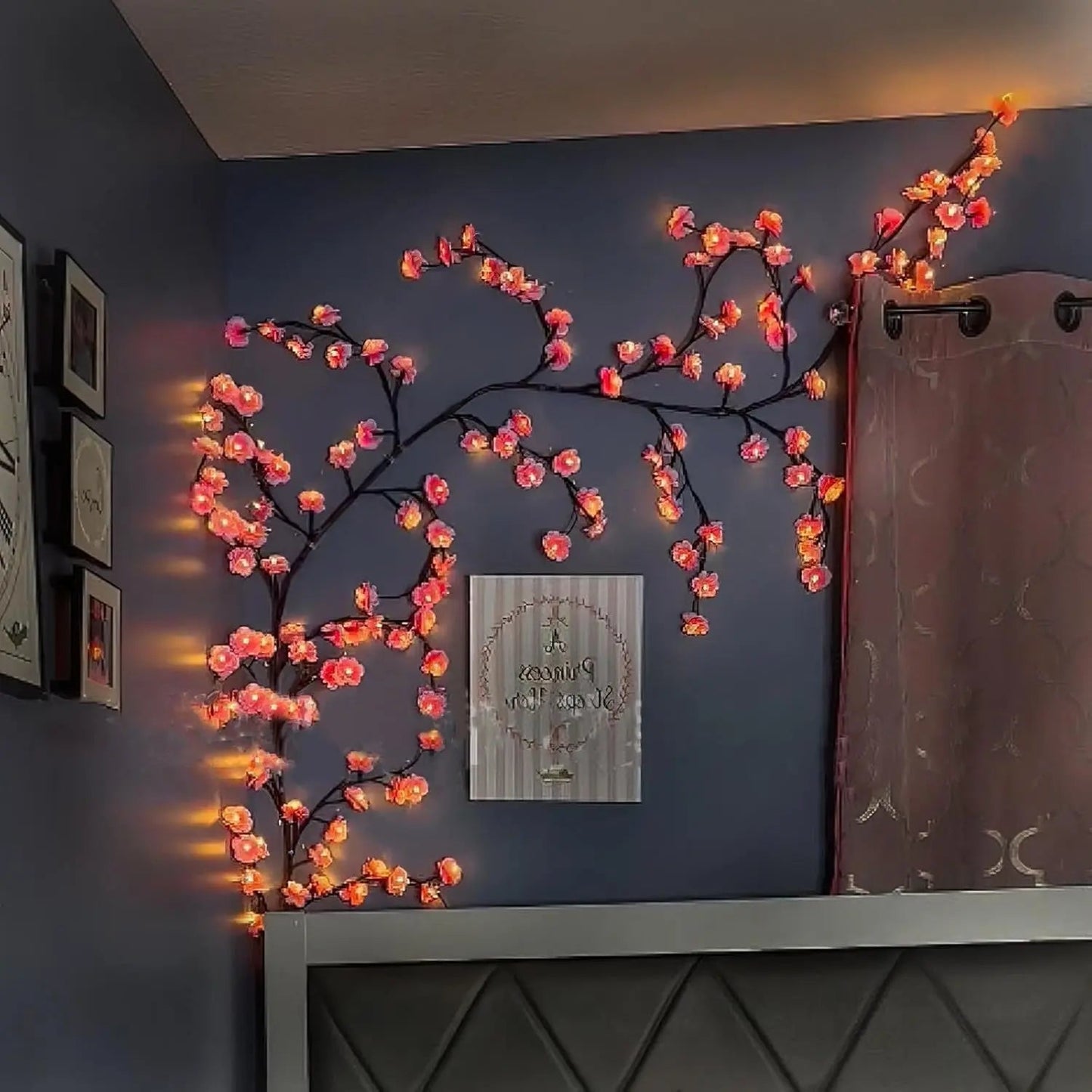 🔥This week's hot sale🔥cherry blossom wall light decor