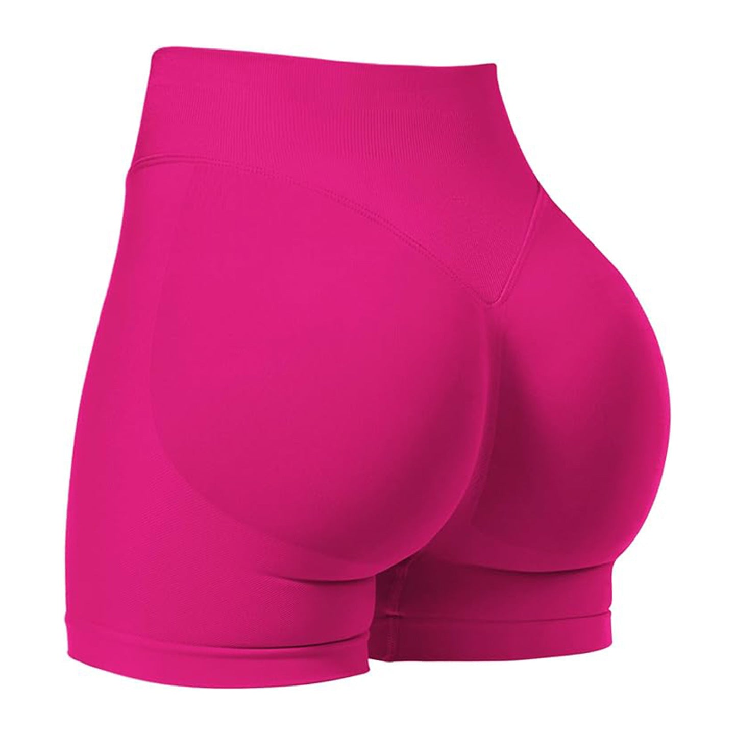 Women's Three-Section Seamless Athletic Shorts