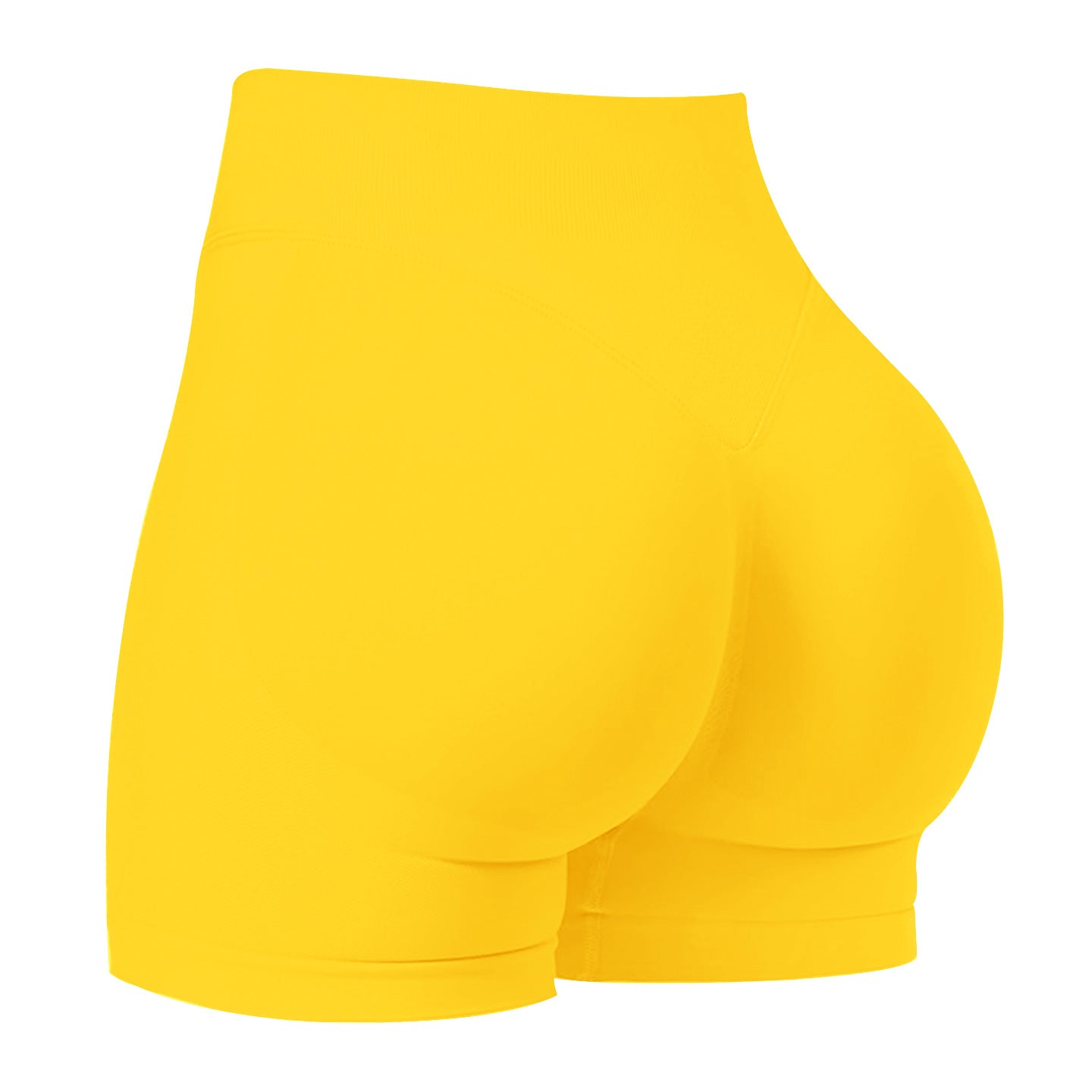 Women's Three-Section Seamless Athletic Shorts
