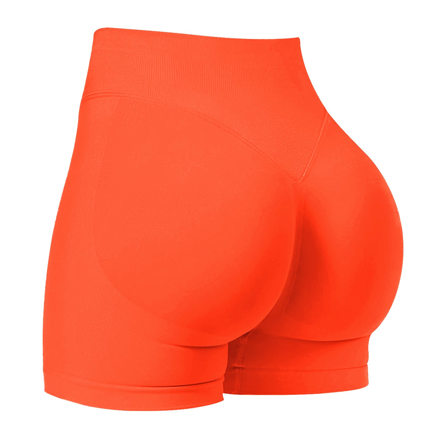 Women's Three-Section Seamless Athletic Shorts
