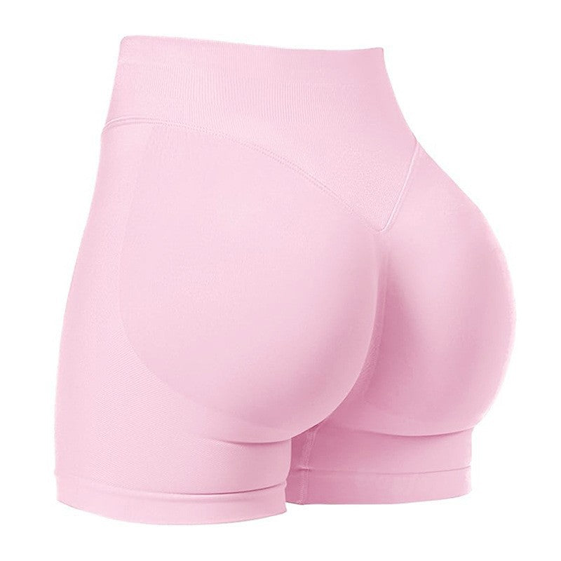 Women's Three-Section Seamless Athletic Shorts