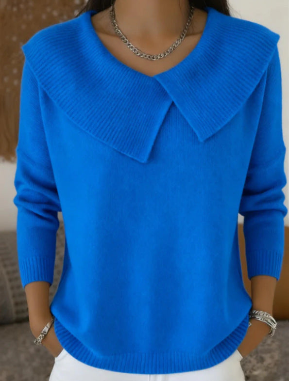 🔥This week's hot sale🔥Women's Christmas Lapel Pullover Sweater