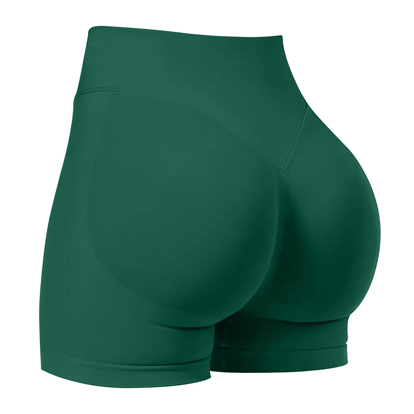 Women's Three-Section Seamless Athletic Shorts