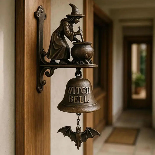 🔔 Witch Bell 2025 Edition - Limited Vintage Doorbell for Mystic Homes! 🧙‍♀️✨