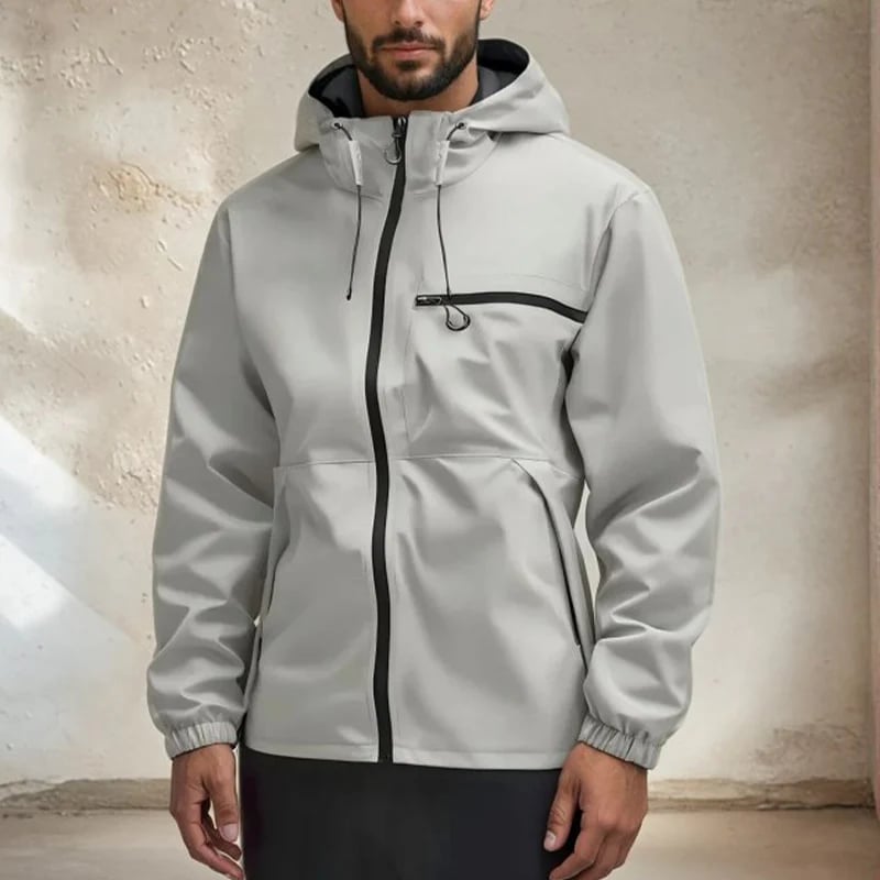 Men's Outdoor Sports Solid Color Jacket