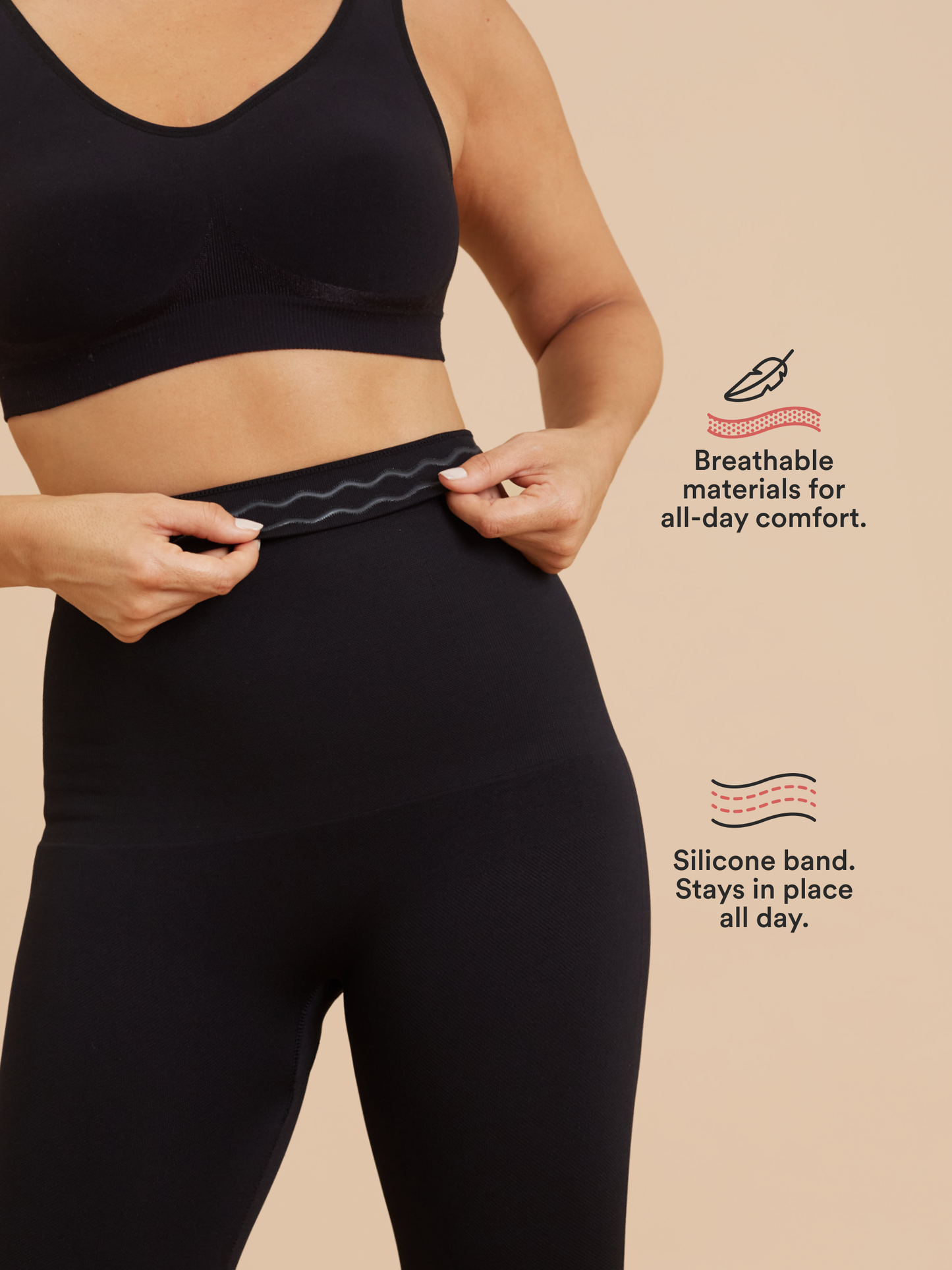 High-Waisted Shaping Leggings