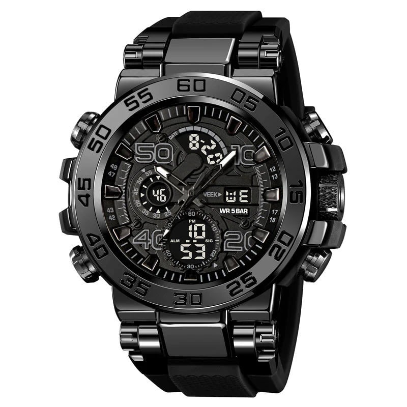 Multifunctional LED Waterproof Digital Watch